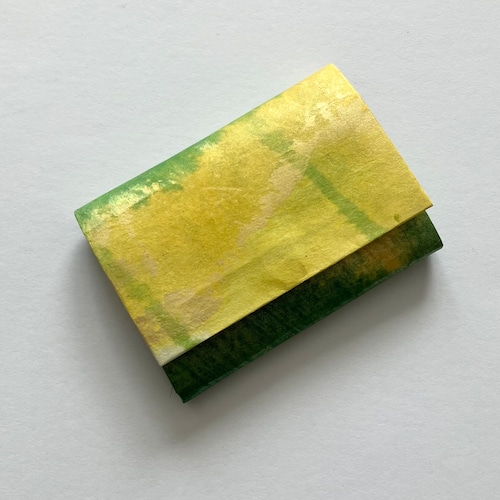 黒谷和紙の名刺入れ【ミモザ】No.3