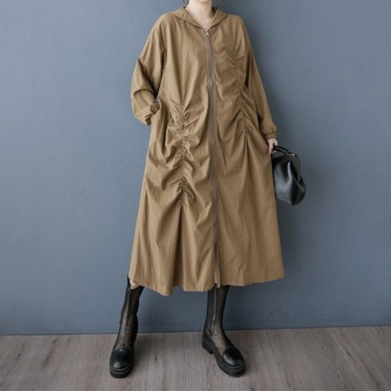 シャーリングディテール ウインドブレーカー 60002