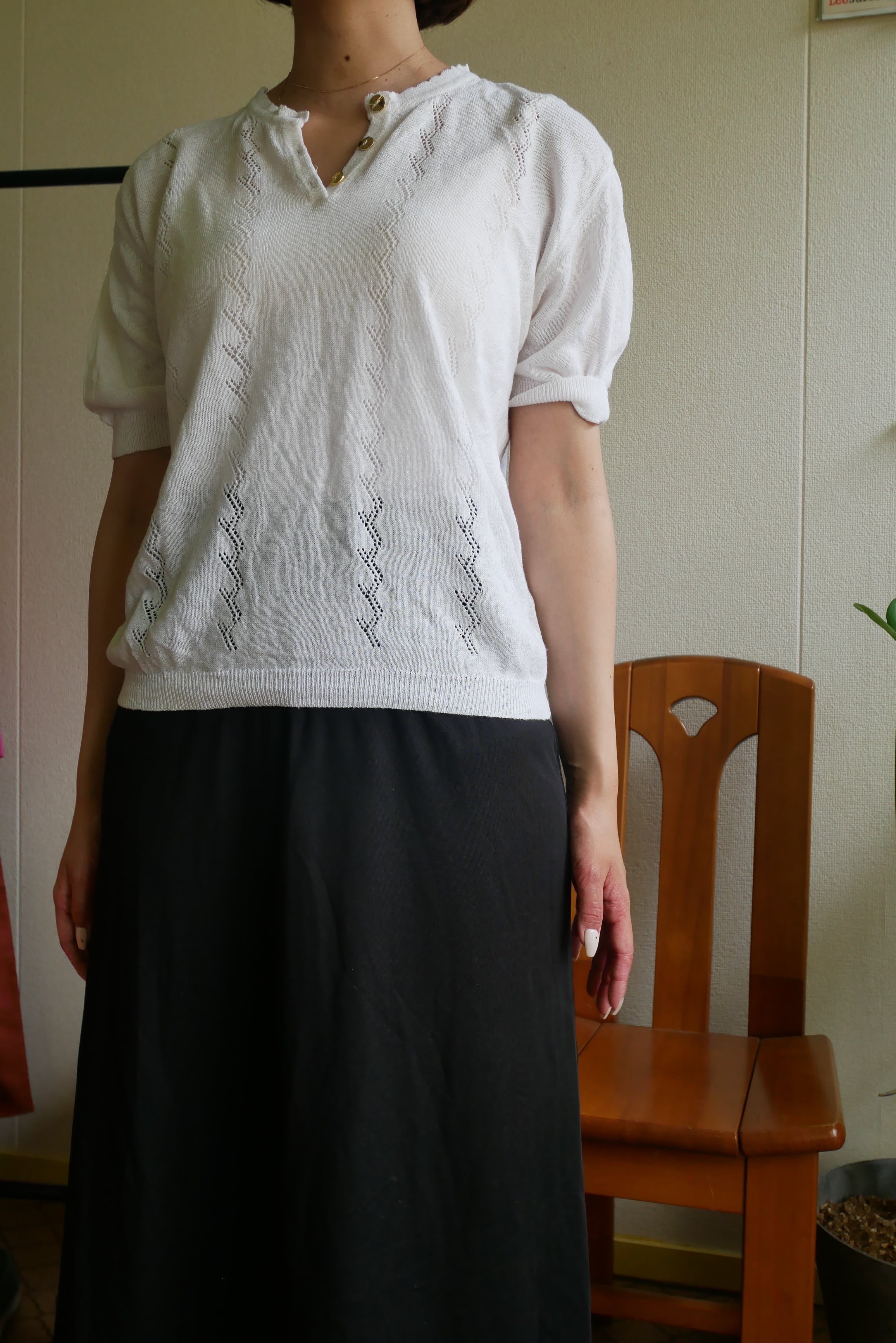 mini frill summer knit