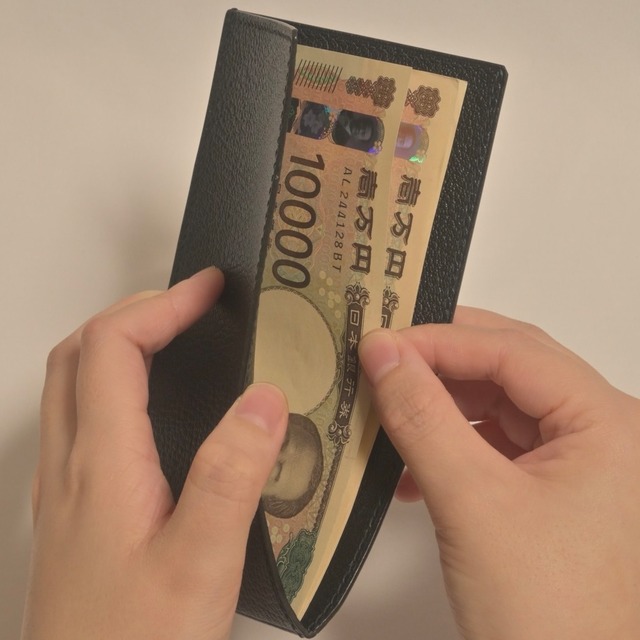 【受注生産】BPW01｜総手縫い・無双仕立ての本革純札入れ