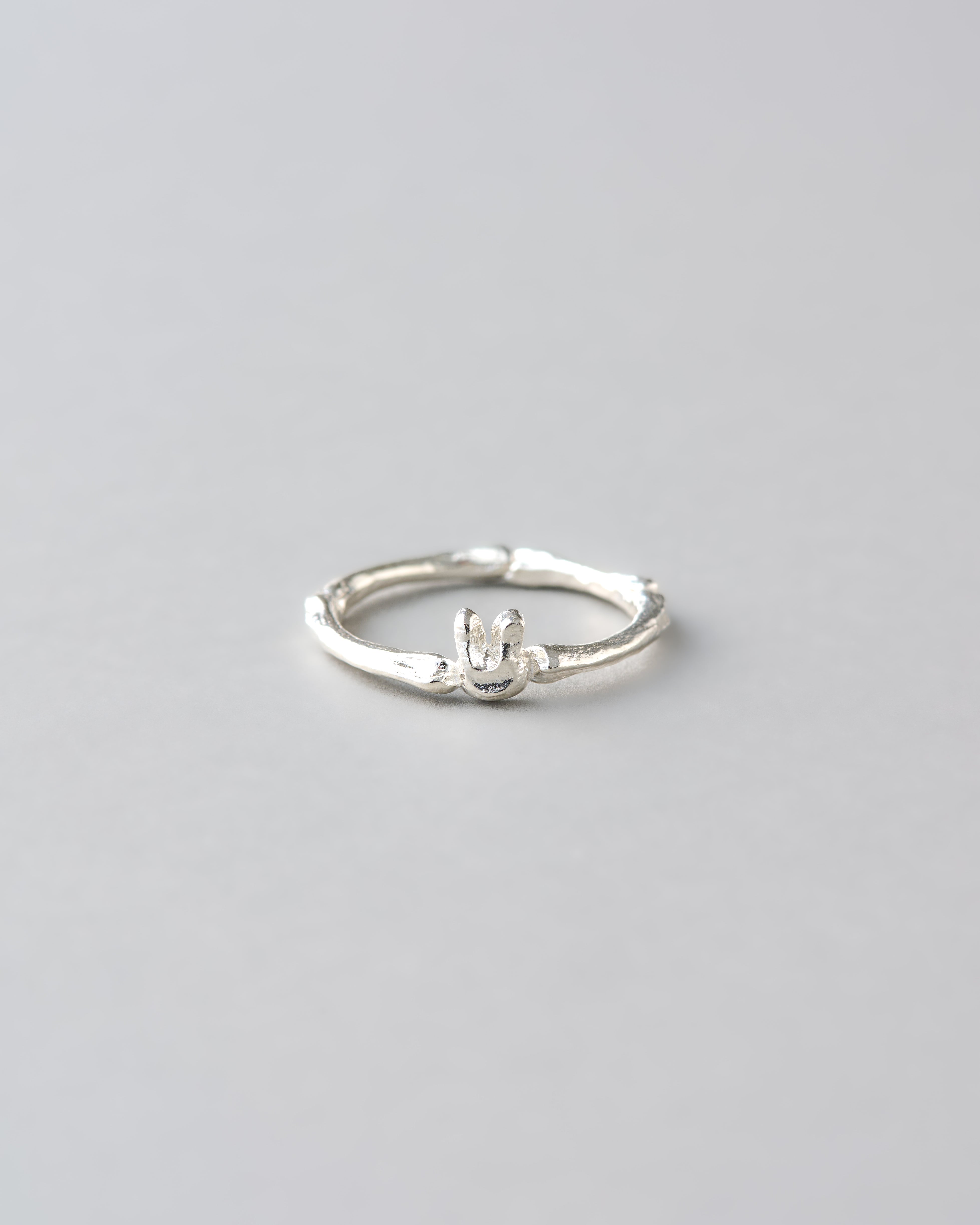 うさぎ bone RING SILVER925 LJ23100R