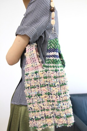 手織りツイードバッグ | p u r s e 0 2
