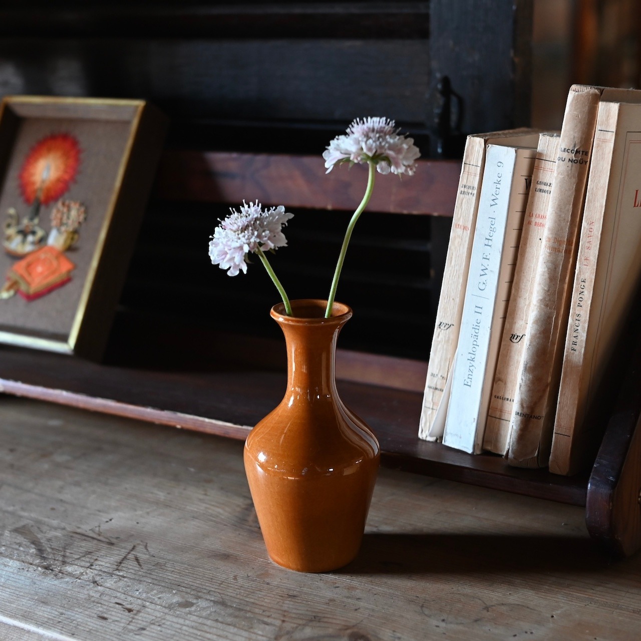 Flower Vase / フラワー ベース【A】〈花瓶・花器・ディスプレイ・ドライフラワー・アンティーク・ヴィンテージ〉114110