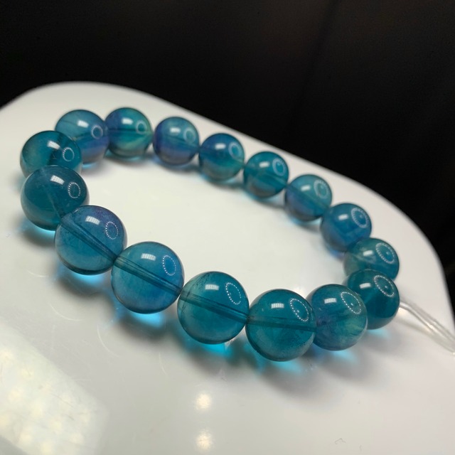 no1美しい色合いブルーグラデーションフローライト