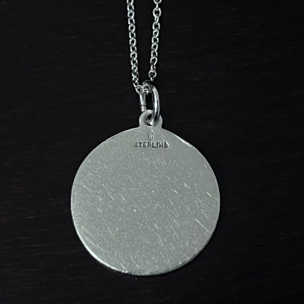 VINTAGE TIFFANY & CO. SAINT CHRISTOPHER Medal Charm Necklace