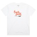 QUARTERSNACKS / LIPSTICK TEE WHITE