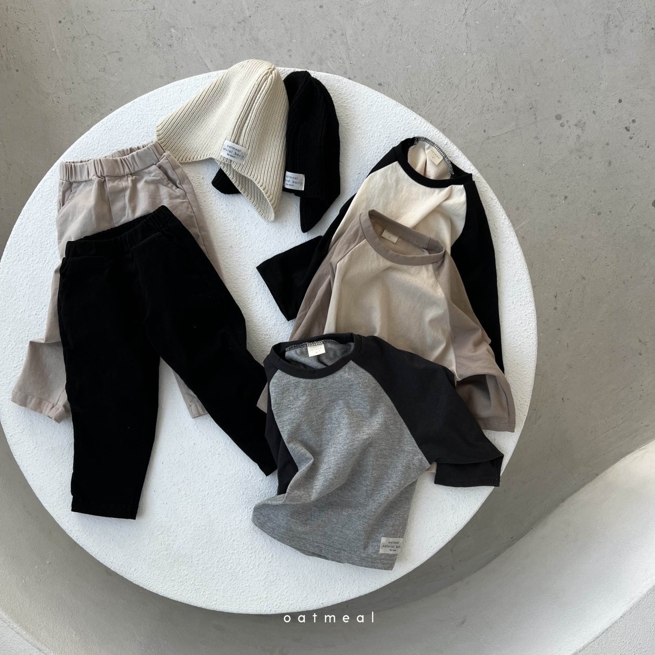 （即納）oatmeal / billy span pants