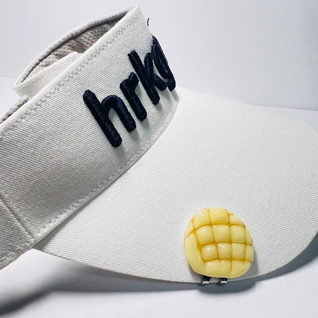 ゴルフマーカー・メロンパン (マグネットタイプ)