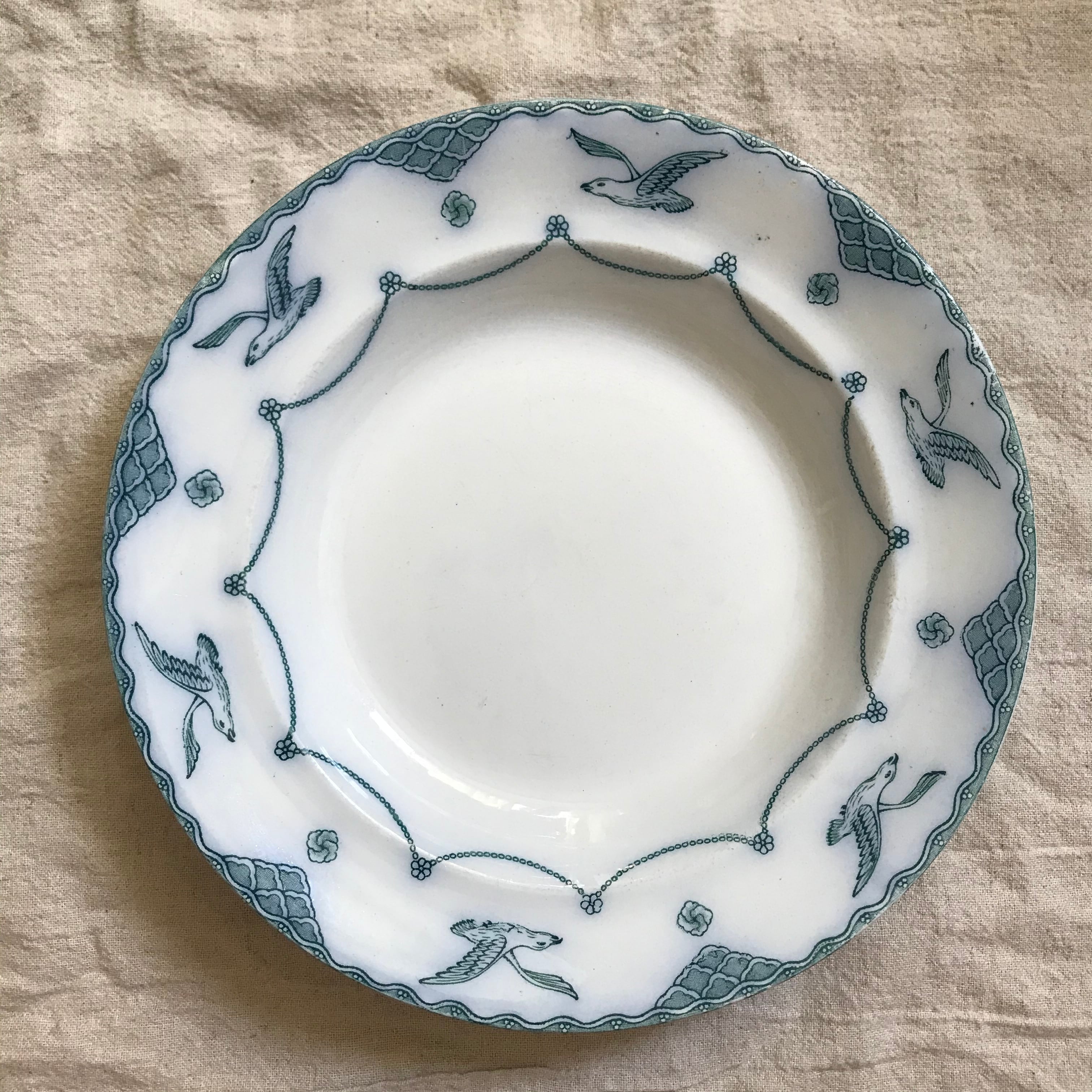 カモメの深皿1 | tsuitachi craft&brocante