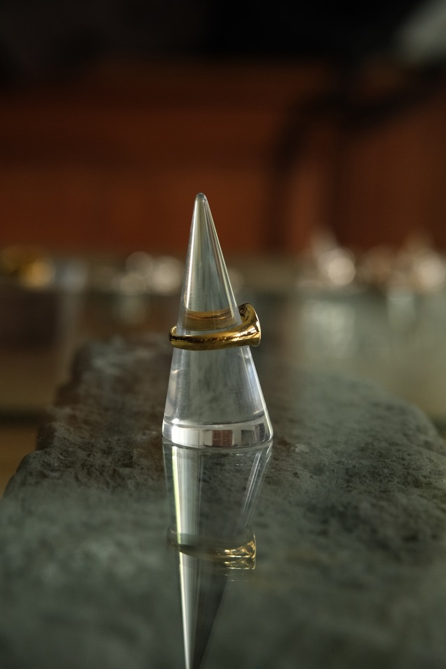 Utah／“GENERAL” exclusive for Utah／signet pinkie ring／calme／gold