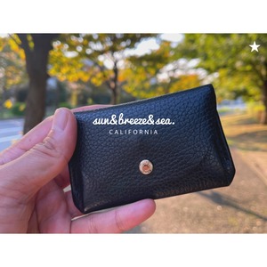 「圧倒的 手の平 FIT！」ミニ財布/マルチ コイン ケース,MULCH COIN CASE,小銭入れ,革小物,日本製,ハンドメイド,男女兼用,シュリンクレザー,イタリアンレザー