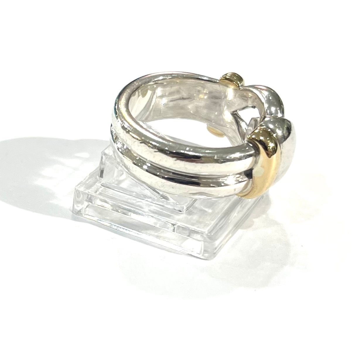 TIFFANY & Co.】【14号】2885 ティファニー ワイド ノット リング