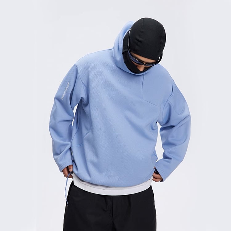 ★VELVET HOODED SWEATSHIRT　　　A0877