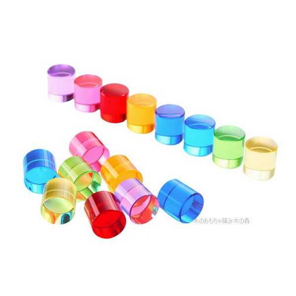 バウシュピール ルーセントシリンダー 64ピース 3歳〜 | 木のおもちゃ