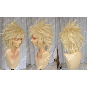 Final Fantasy VII Remake Cloud Strife Cosplay Wig Women's