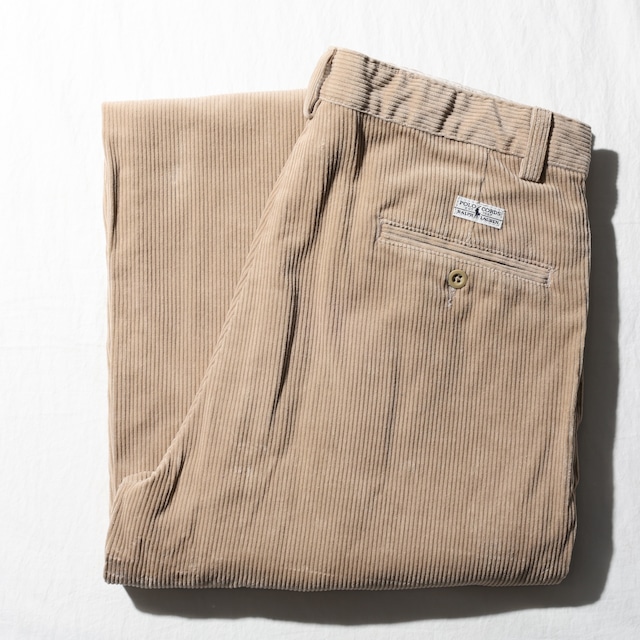極美品 33×32 USA Polo Cords ポロコーズ ポロラルフローレン コーデュロイパンツ