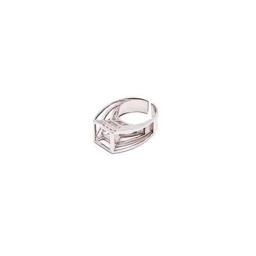 PROSPETTIVA RING SILVER