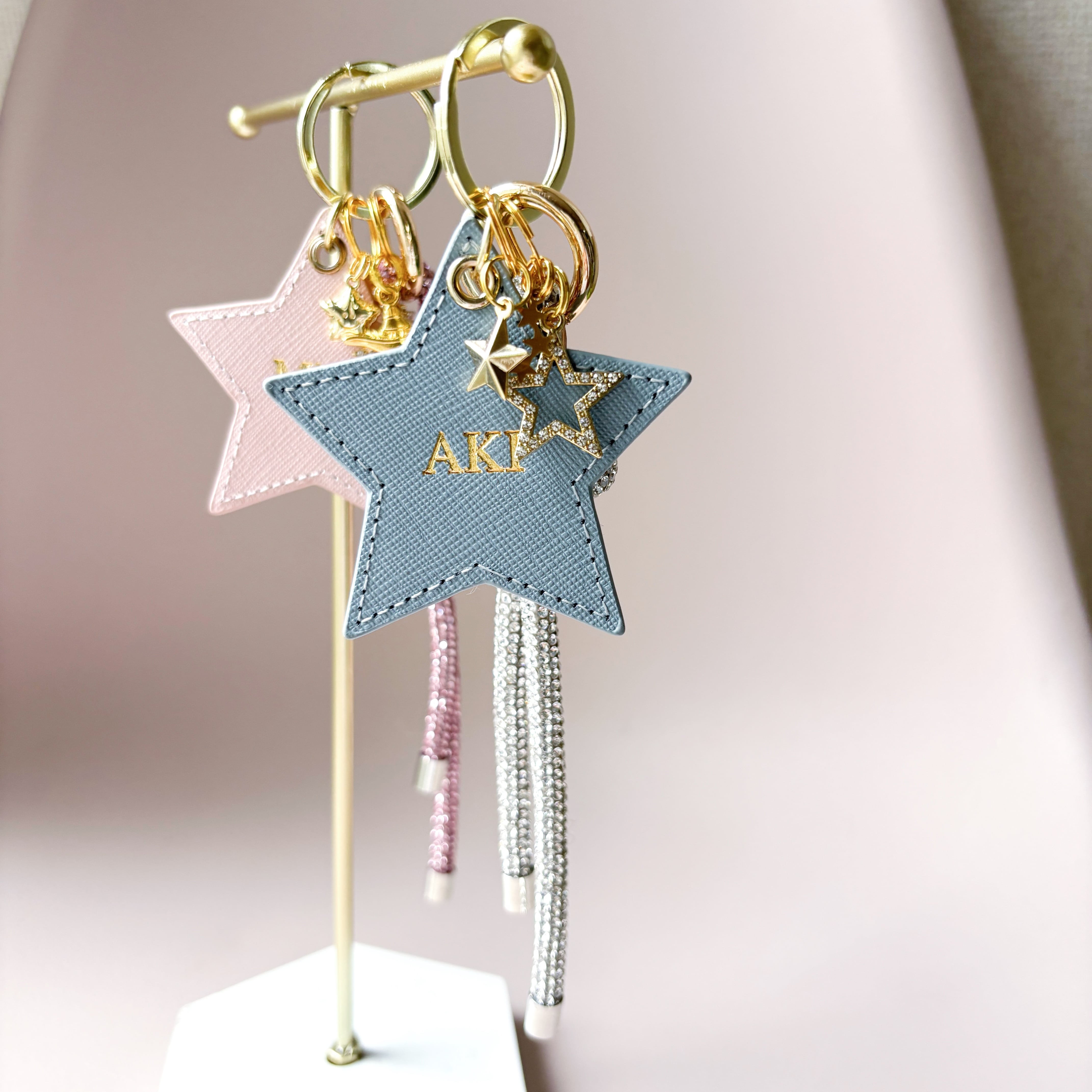 星に願いを COLORFUL STAR KEYRING | F THE CAMPUS
