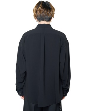 ROTOL "Fluid Wide Shirt 〔BLACK〕"