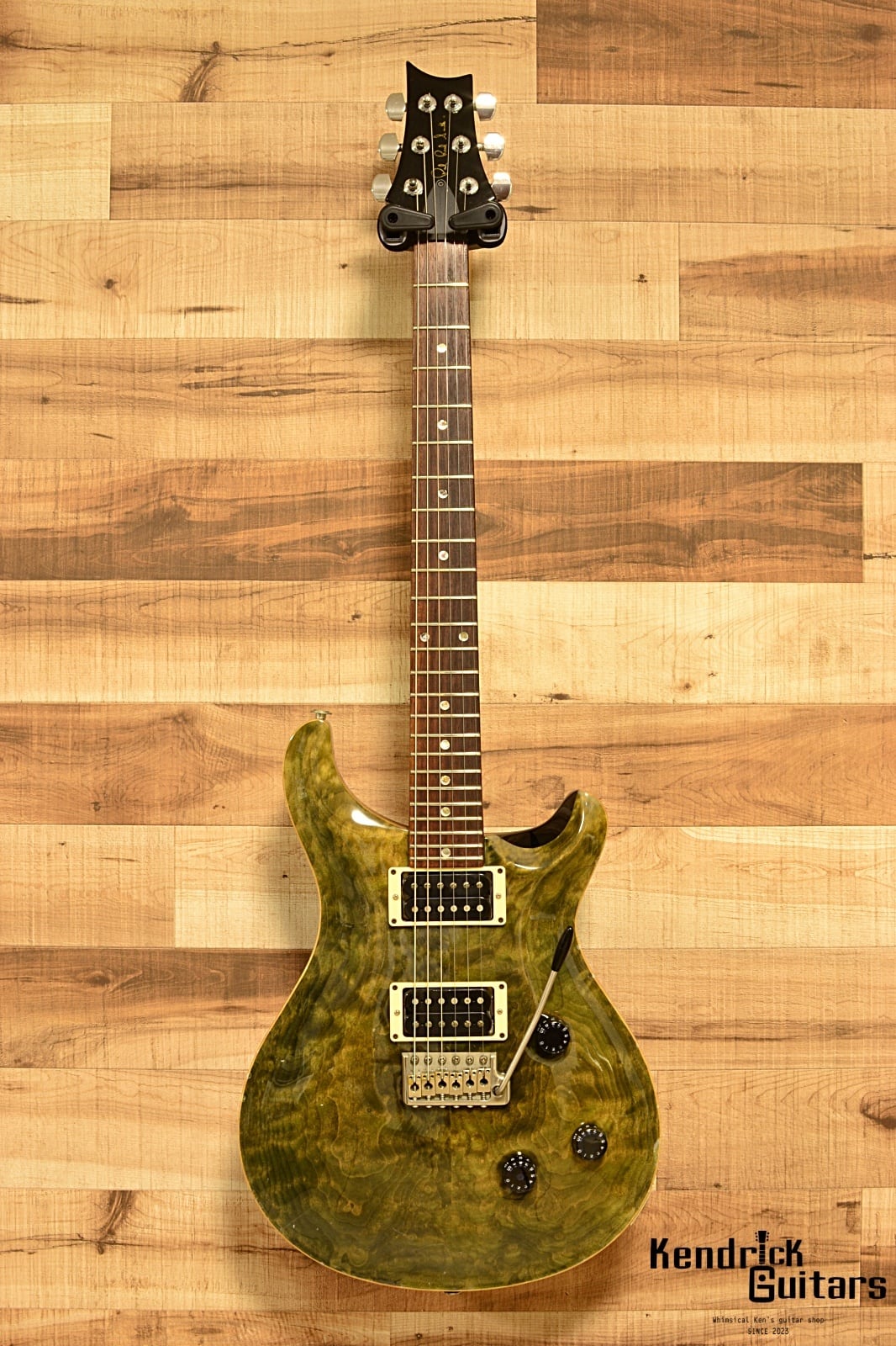 PRS 2006 Custom 24 10top moon inray / Emerald Green w/HC | ケン