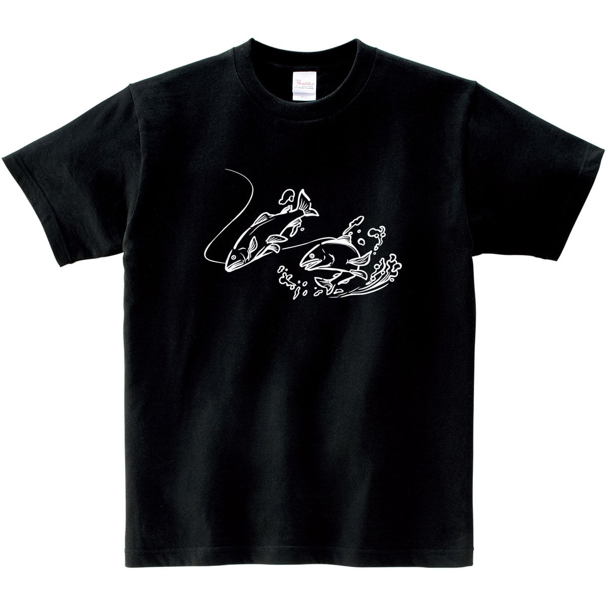 選べるデザイン 鮎 友釣り 線画 アユ Tシャツ rf23 半袖・長袖 渓流釣り フィッシング 釣り好き 釣り人 誕生日 父の日 敬老の日 ギフト プレゼント