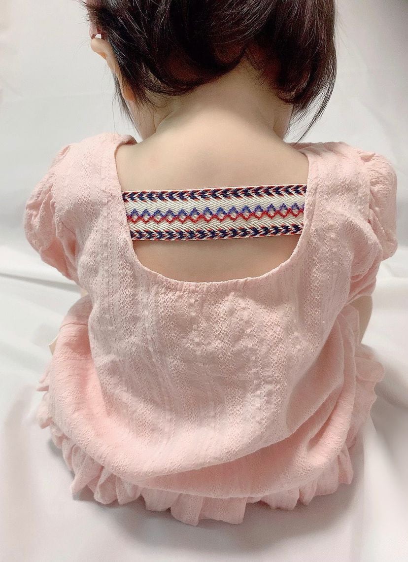 【即納】チロリアンテープのセットアップ｜海外子供服｜韓国子供服