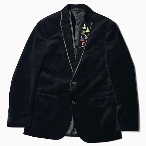 Vintage Velvet Tailored Jacket