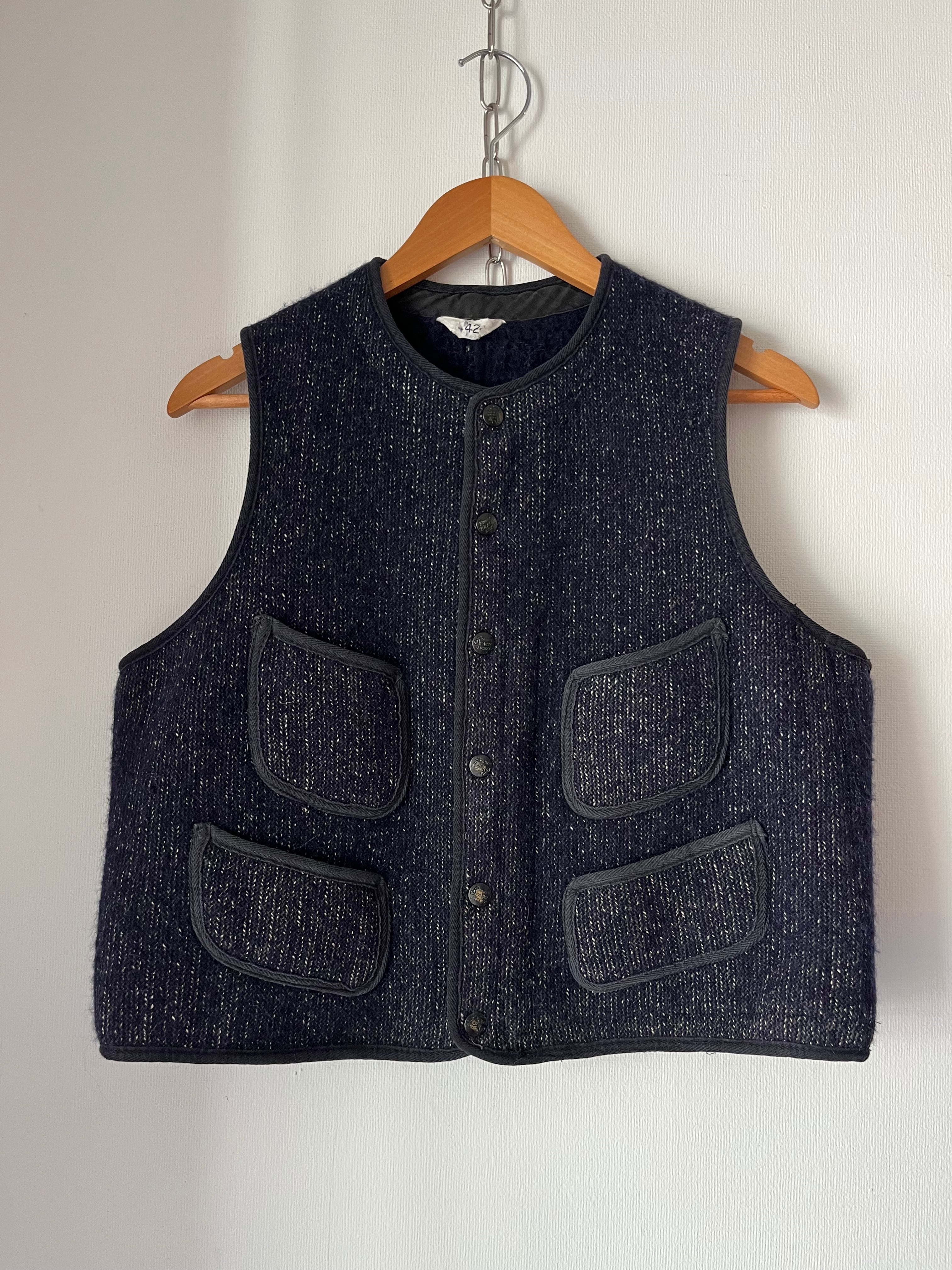 50s Brown's Beach Vest Navy goodcondition 50年代 ブラウンズビーチ
