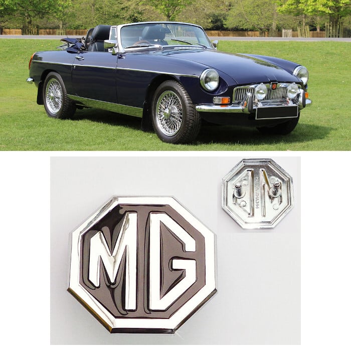バッジ エンブレム フロントグリル MG CHA544 1974～1980 MGB | 車