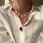 重ね付に♡ チェーン チョーカー