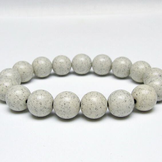 北投石 ブレスレット 12mm 一点物 メール便可 111-50148