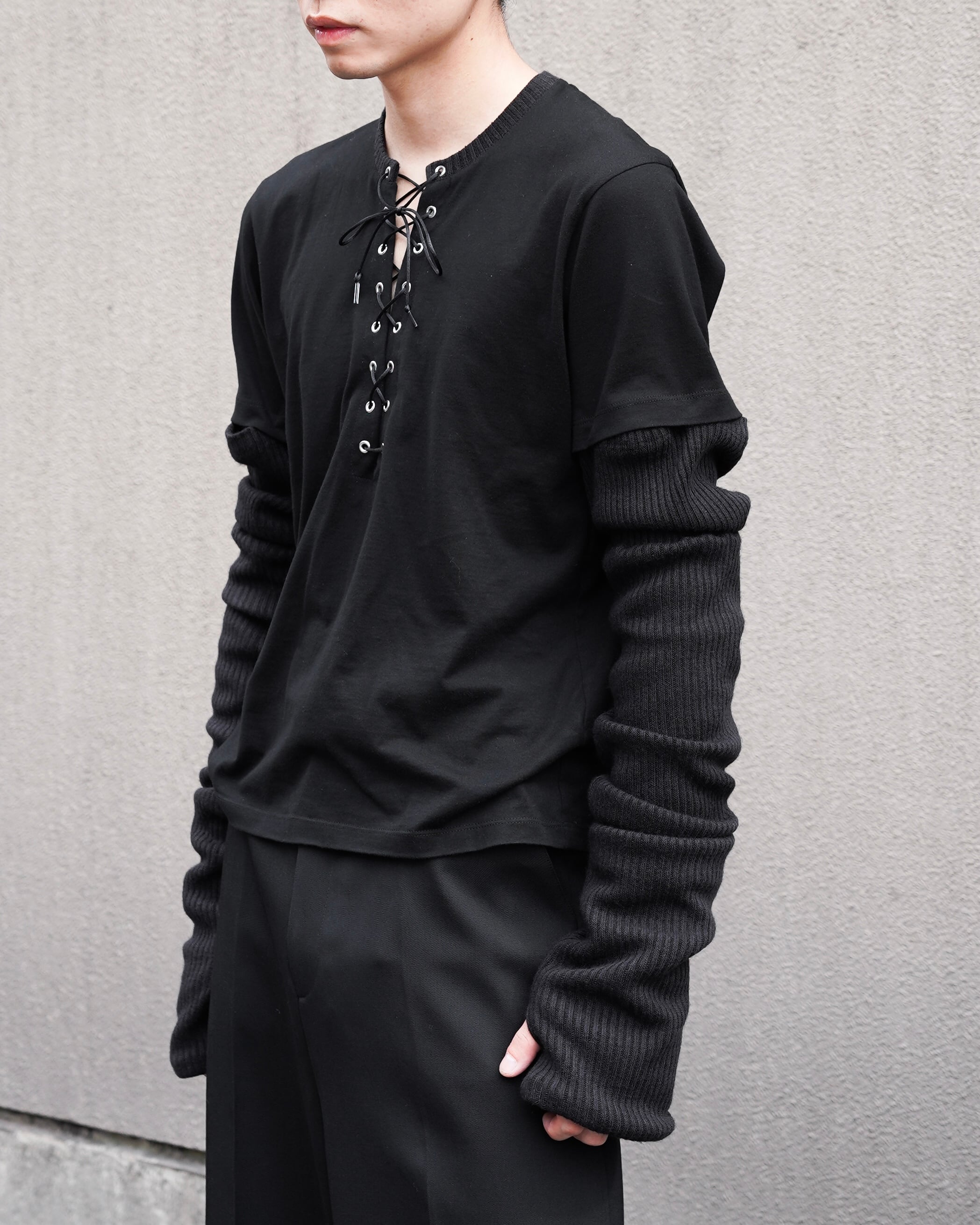 NEW OLD AW25 RIB SLEEVE TOP | hypeofficial