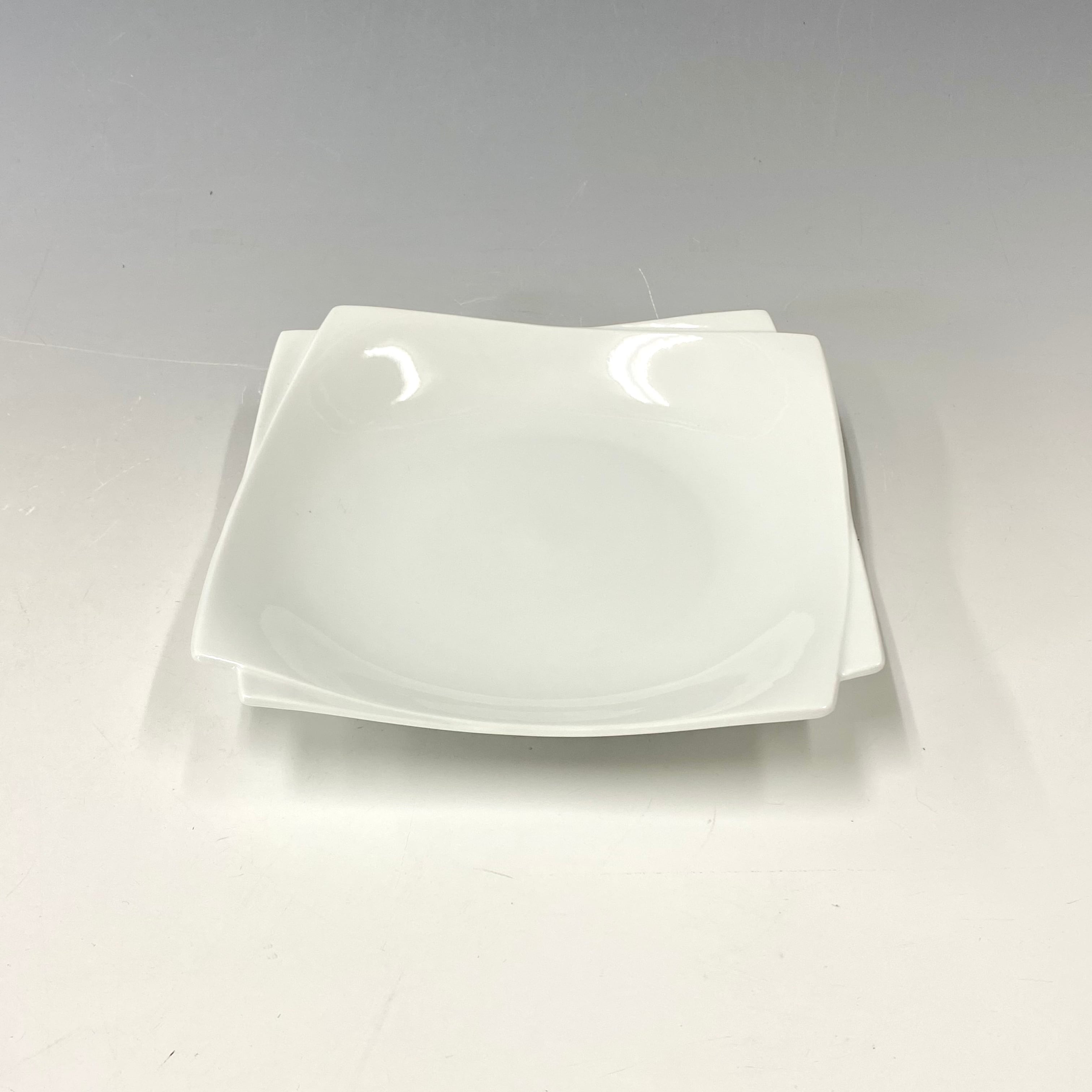 中尾純】白磁八角皿 | 中仙窯