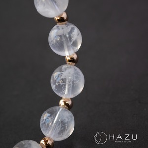 美しさと幸せのブルーローズ［ブルーローズクォーツ／セリサイトインクォーツ／水晶］