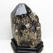 12.8Kg モリオン 黒水晶 原石 エレスチャル 台座付属 一点物 191-560