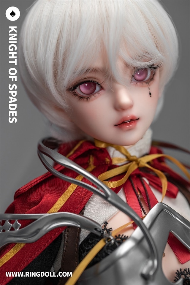 《ドール本体》◆Ringdoll◆アリスシリーズ◆スペードの騎士フルセット（12/9まで限定販売）【受注決済専用】