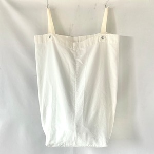 Made in USA winterset designs ivory tote bag アメリカ製白縦長トートバッグ