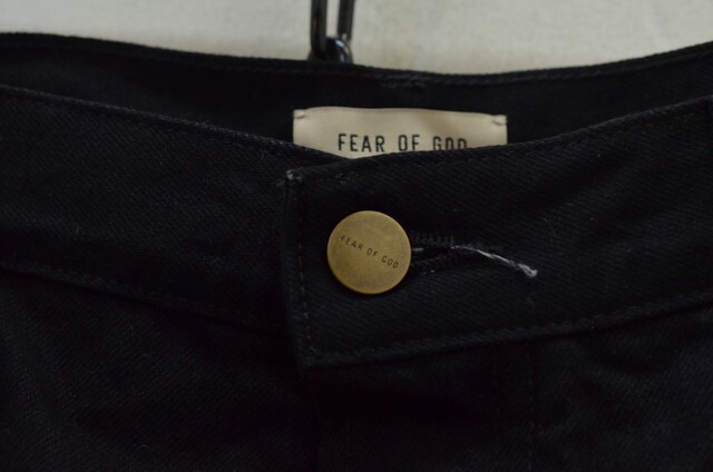 FEAR OF GOD ブラックスキニーパンツ | goodbadstore