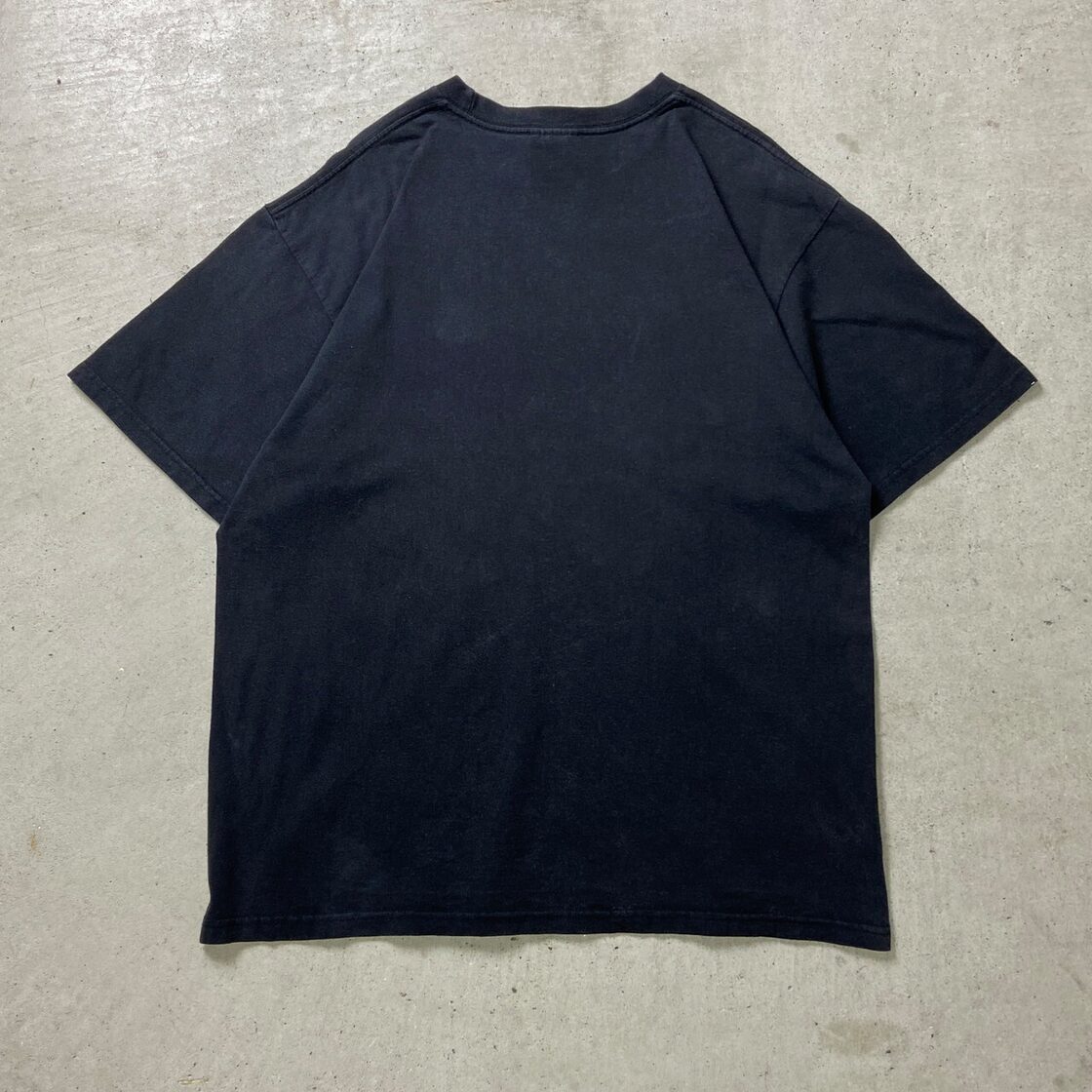 00年代 NIKE ナイキ スウォッシュ プリント Tシャツ メンズL 古着 00s 