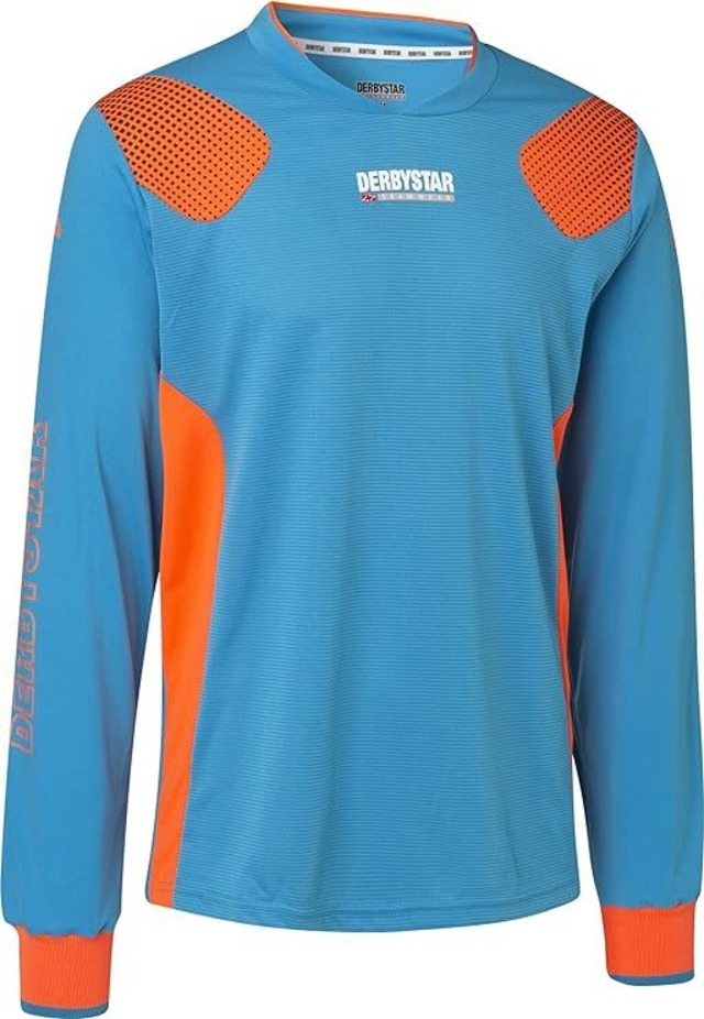 【公式】DERBYSTAR(ダービースター) サッカー ゴールキーパーシャツ パッド付き APONI PRO ブルー