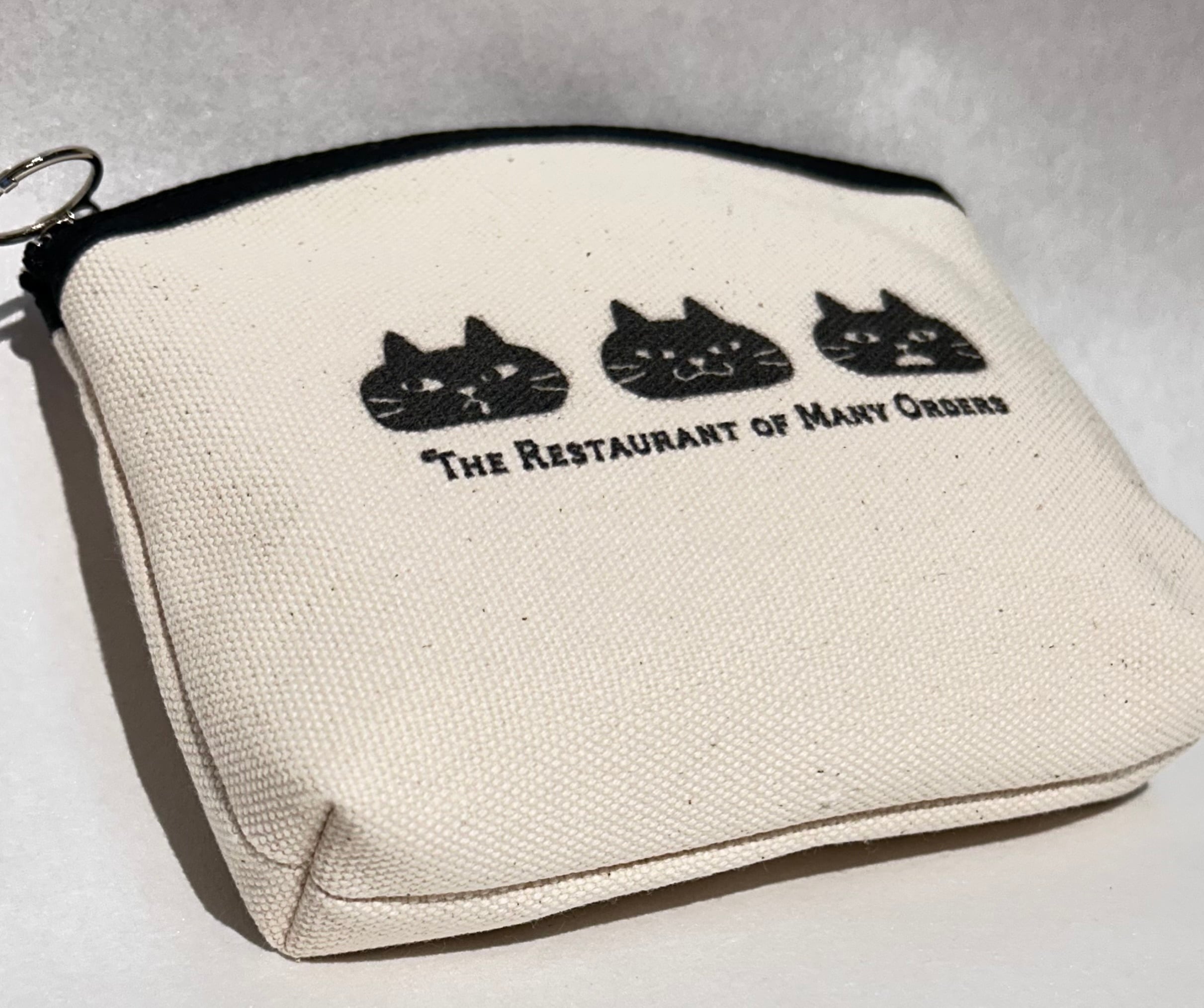 3匹の山猫 帆布ポーチ | 森の店っこや~花巻特産品オンラインショップ~