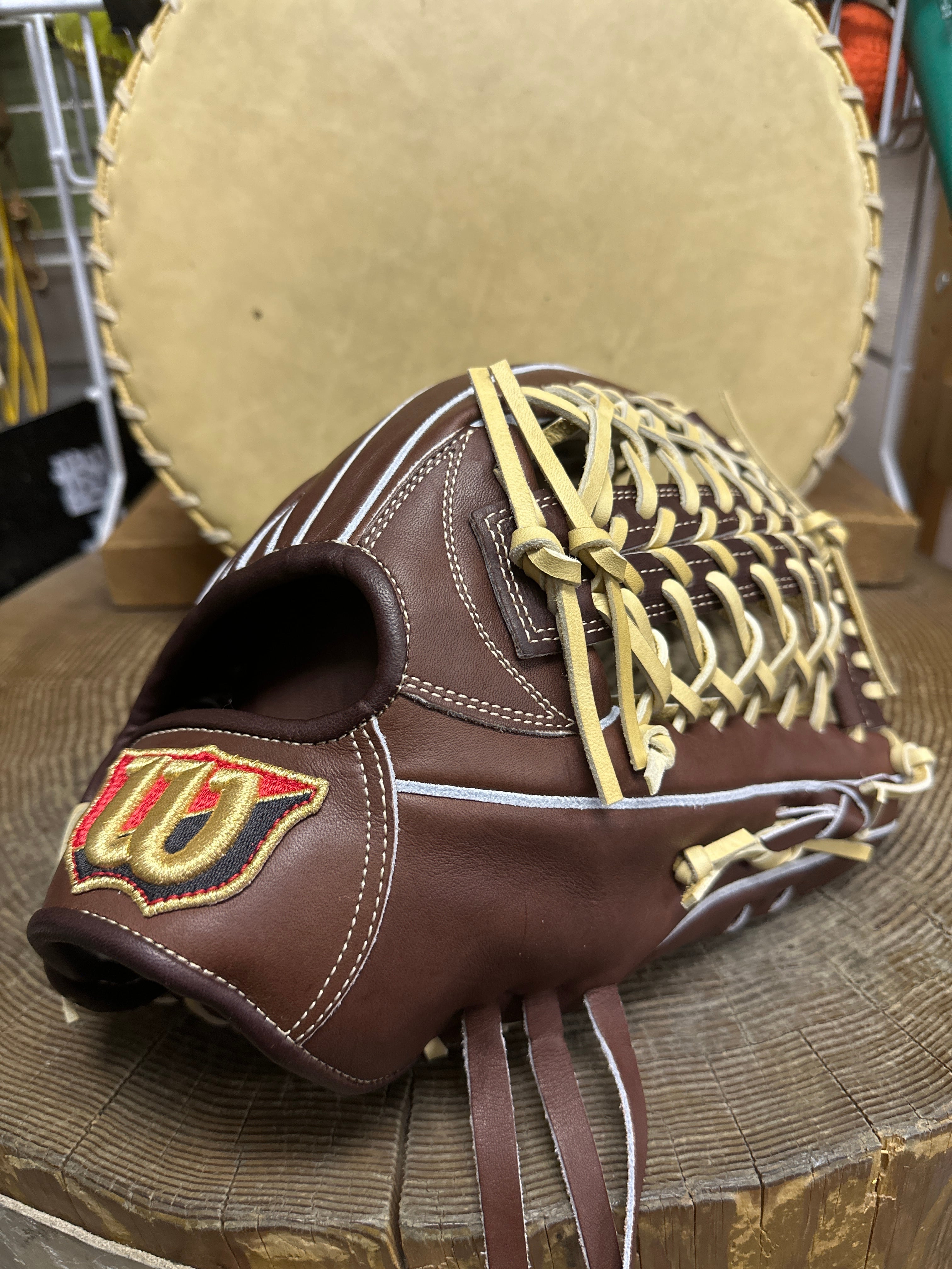 サエキ 投手用 サエキ】硬式グラブ/投手用/送料無料/115/右投げ/オレンジ/OR/20/高校