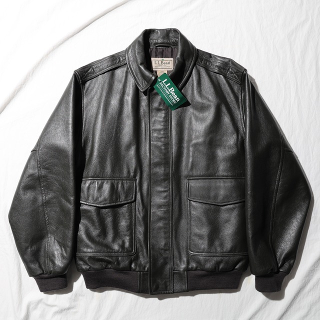 Deadstock L Thinsulate A-2 L.L.Bean Goat Leather Flying Tiger Jacket エルエルビーン 山羊革