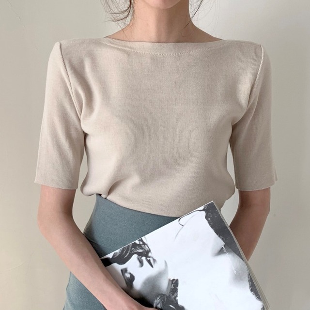 トップス ブラウス レディース ショート 袖あり 半袖 ハイネック かわいい 大人可愛い きれいめ シンプル 大人 上品 おしゃれ お洒落 こなれ感 ガーリー キュート 抜け感 フリーサイズ オフホワイト ベージュ 黒 ブラック ピンク くすみカラー 無地 夏 2021 10代 20代 30代 40代 50代 60代 女性用 ママ オフィス ビジネス OL 通勤 お出かけ 公園デビュー 休日 旅行 着回し 普段使い 楽ちん モテ 定番トレンド  新作 ギフト 安い プチプラ 送料無料