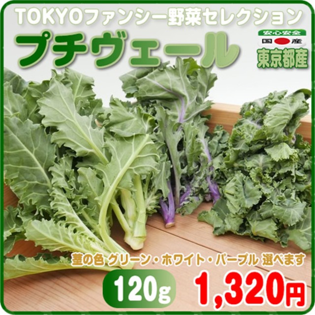 ｔｏｋｙｏファンシー野菜セレクション プチヴェール １２０ｇ 東京多摩産 イーファーマーズ E Farmers