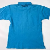 Jean Charles de Castelbajac Sport カステルバジャック スポーツ キャラデザイン 鹿の子 半袖 ポロシャツ 2/ブルー メンズ ゴルフ