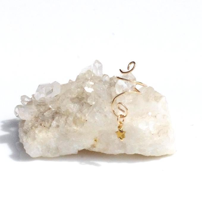 【Sale】一点物✦⋆.·星に願いを ⋆.·一番星イヤーカフ⋆.·✦星風さんコラボ