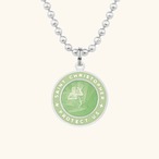 オリジナル ミディアム エメラルド / カクタス セントクリストファー ネックレス：GET BACK NECKLACES ゲット バック ネックレスズ