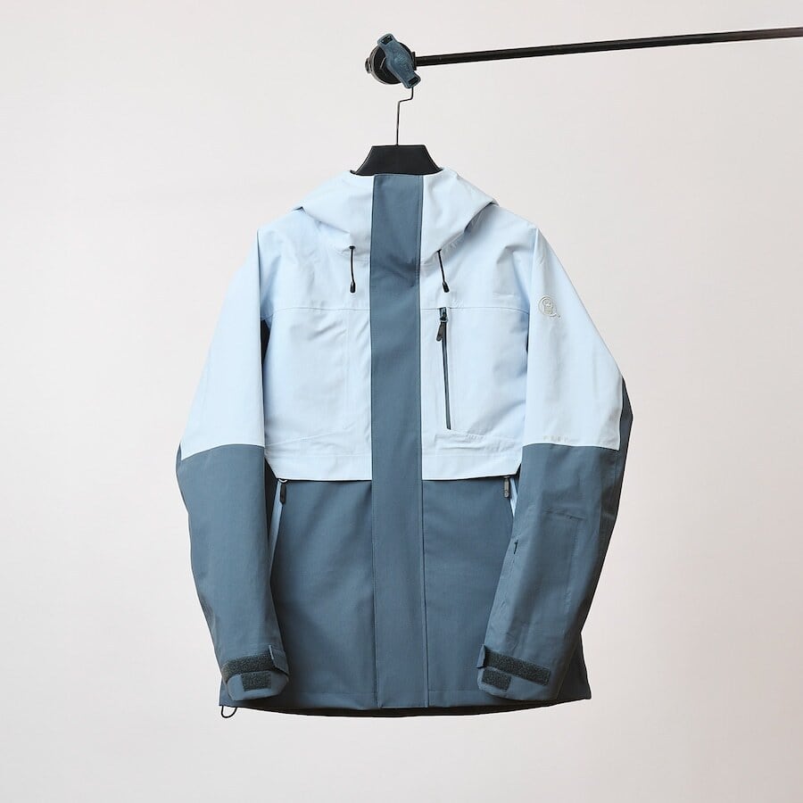 UNFUDGE 『 PEEP JACKET - BLUEGREY CLOUDYBLUE 』 26/27 アンファッジ
