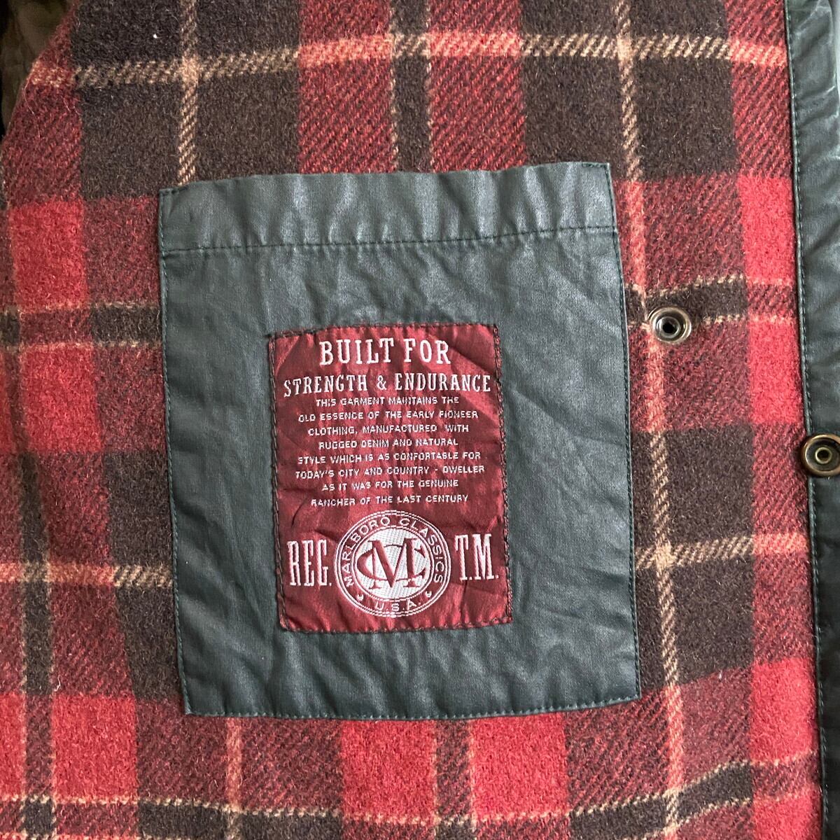 Marlboro Classics マルボロクラシック オイルドジャケット メンズL